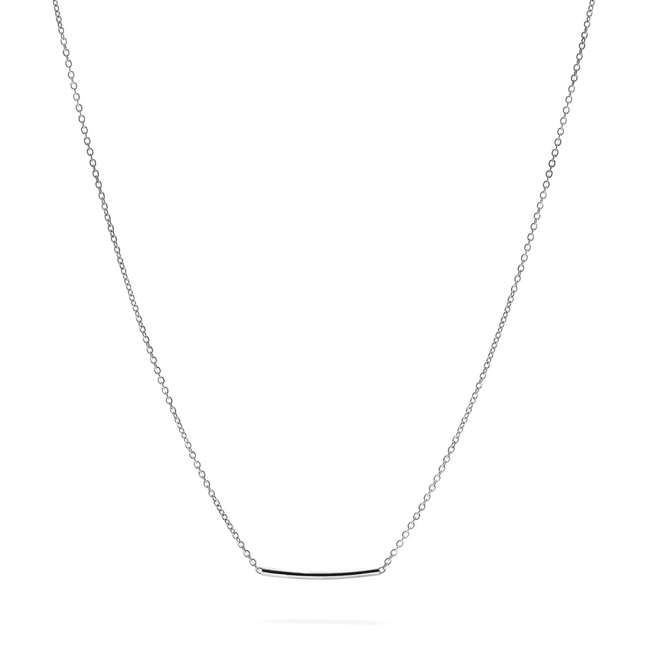 Jukserei Halskette "PIPE" Silber