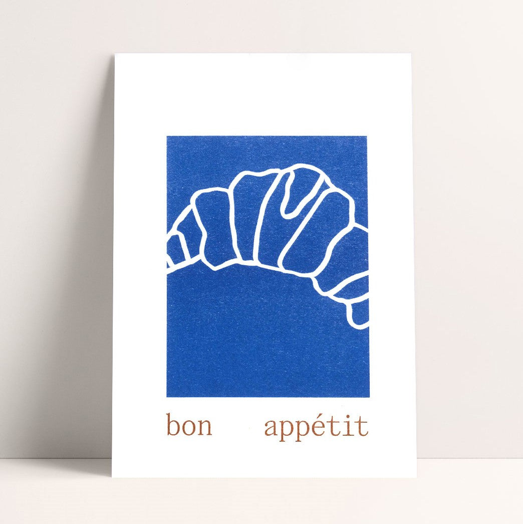 Jukserei Postkarte Bon Appétit DIN A6