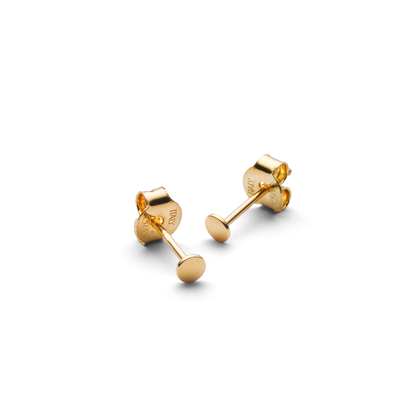Jukserei Ohrstecker "PUNKT" Gold