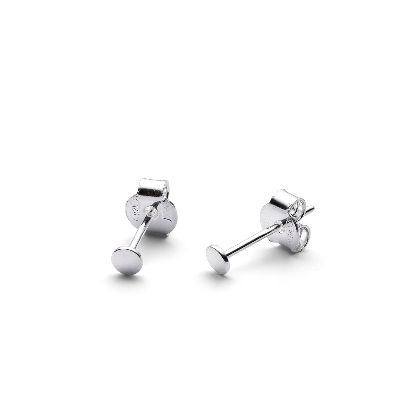 Jukserei Ohrstecker "PUNKT" Silber