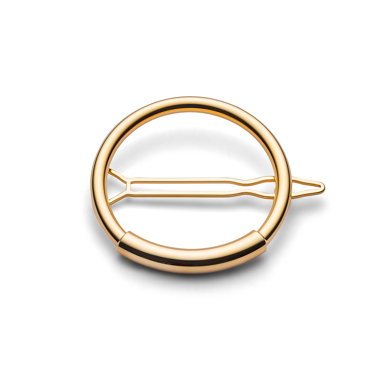 Jukserei Haarspange "Tube" - Gold