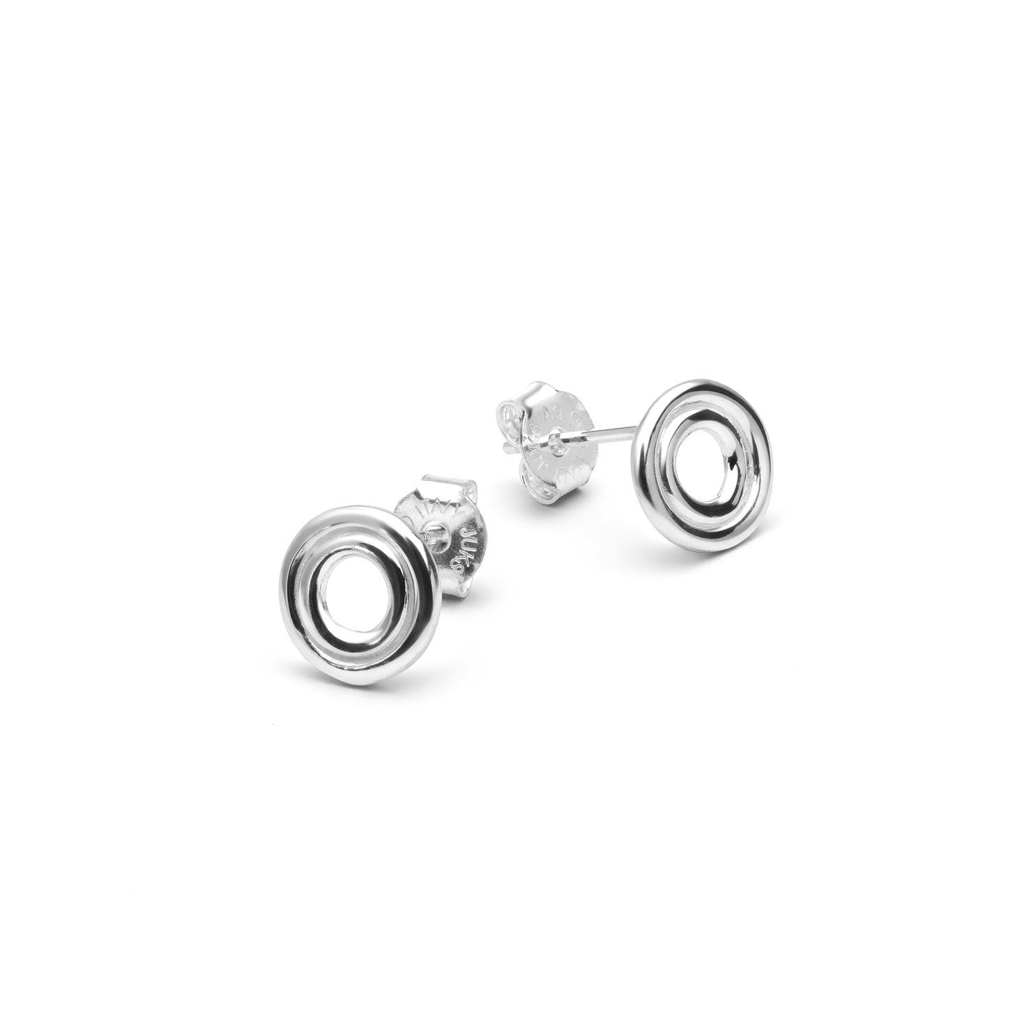 Jukserei Ohrstecker "Uno" Silber