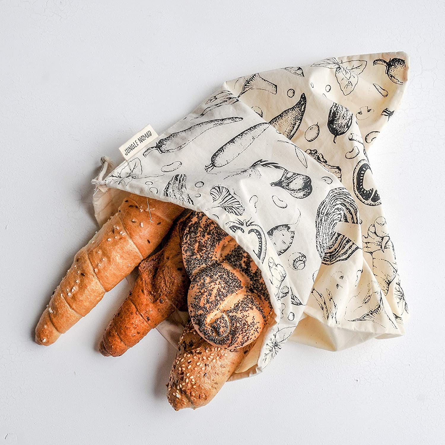 Jungle Nomad 5er Set Obst- & Gemüsebeutel (4)