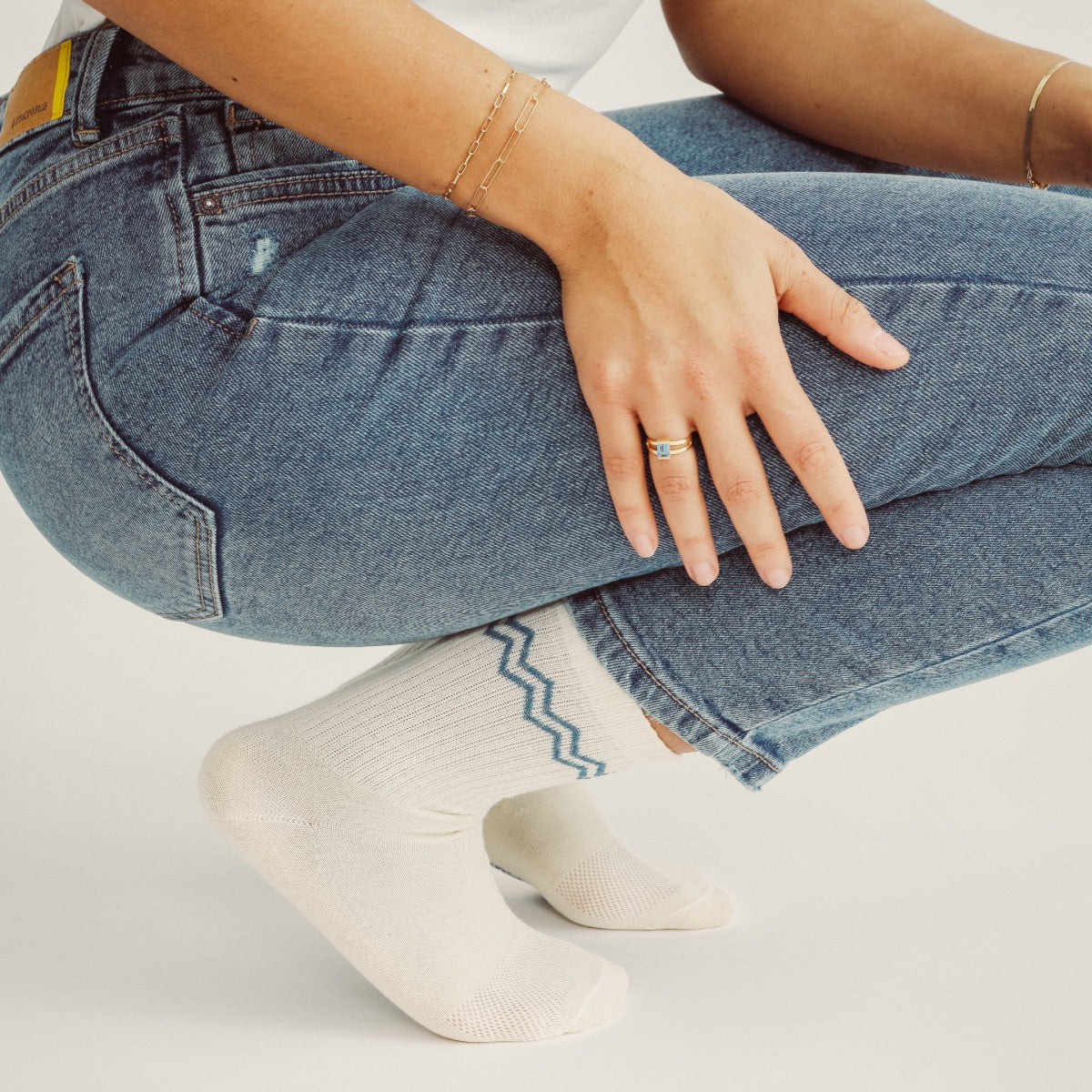 Jutelaune Socken "Zig Zag"