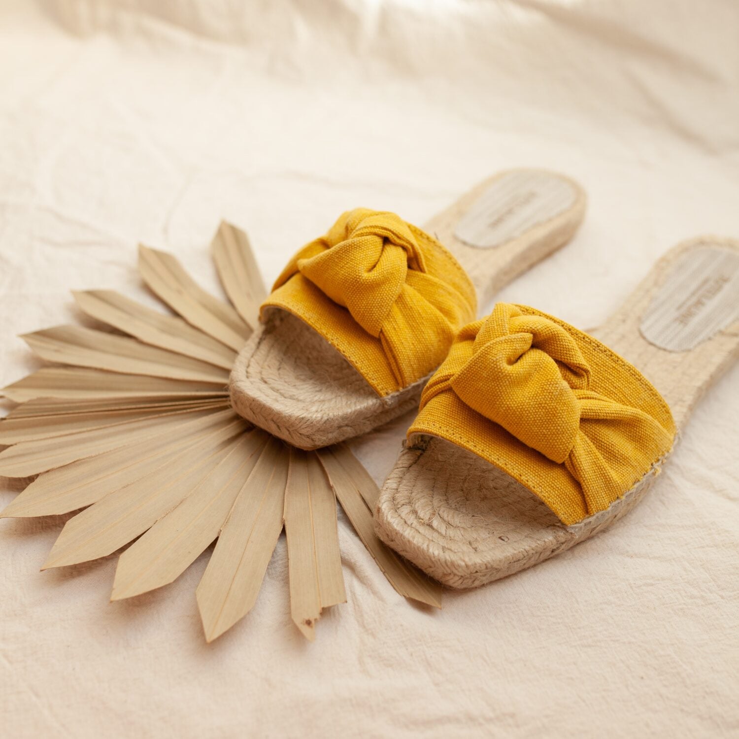 Jutelaune "Knot Flats" 37 Gelb
