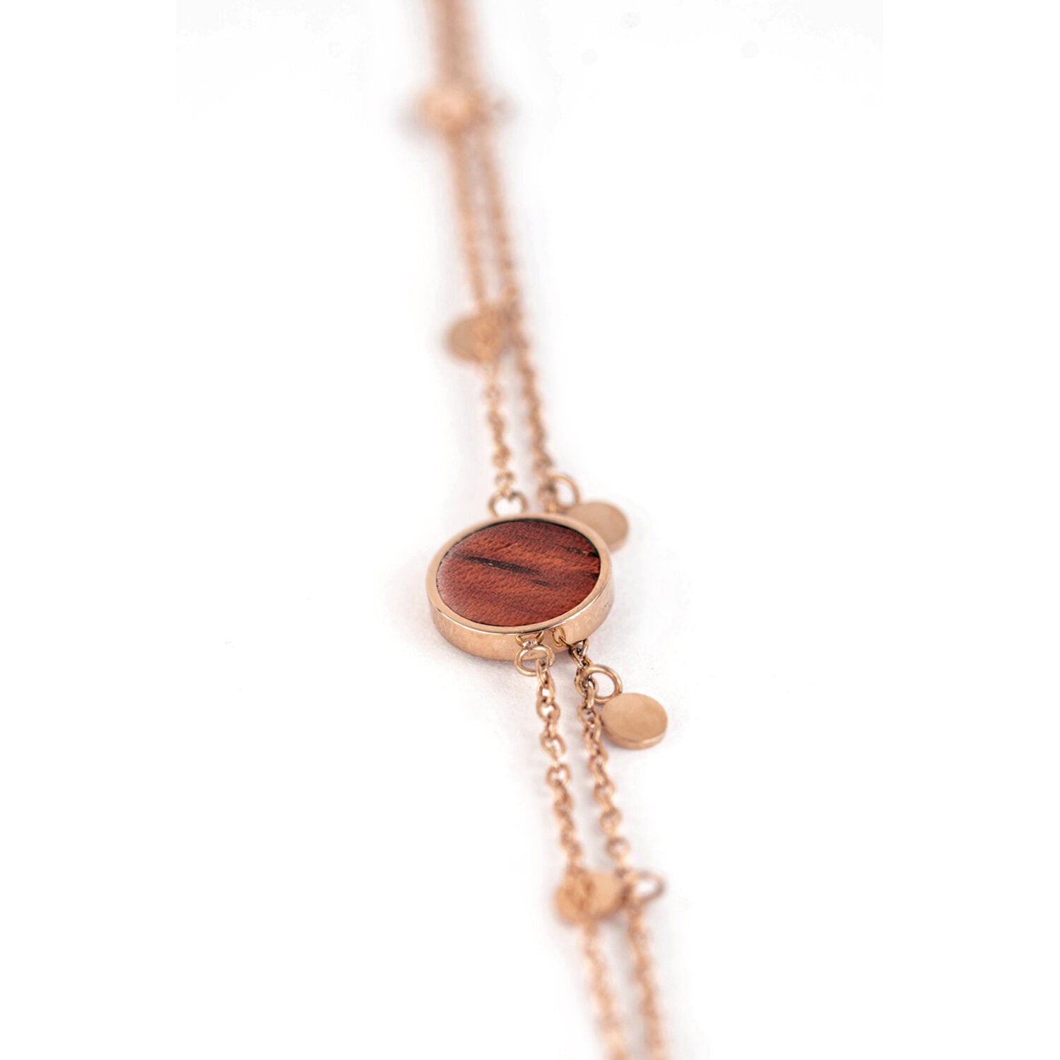 KERBHOLZ Armband "Circle Double Bracelet" Roségold