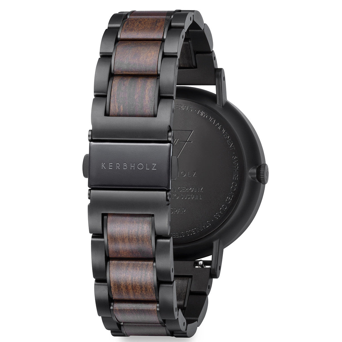 KERBHOLZ Armbanduhr Caspar Heritage Black Steel_12