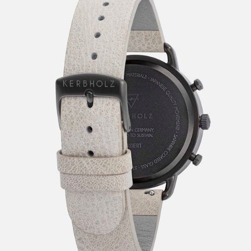 KERBHOLZ Armbanduhr "HERBERT" - Darkwood - Gunmetal Rock