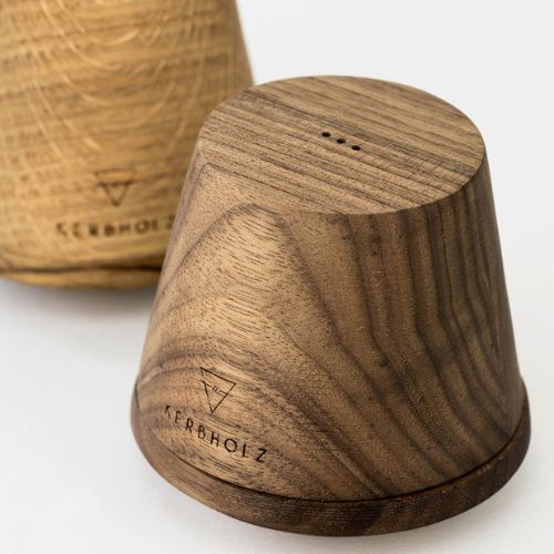 KERBHOLZ Salz- & Pfefferstreuer "PIKKANT" - Walnut - Oak