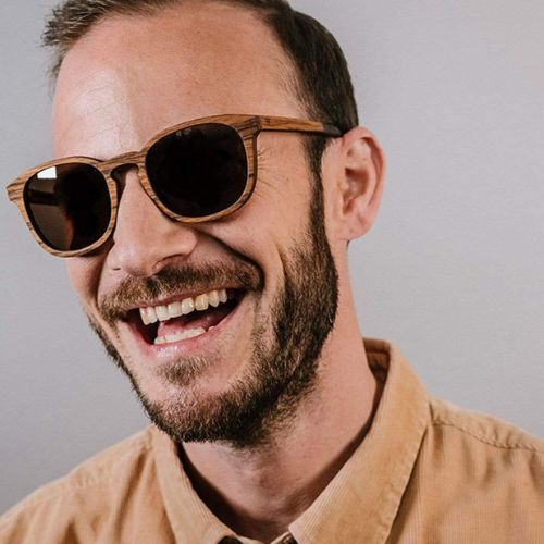 KERBHOLZ Sonnenbrille "ALFONS" - Rosewood