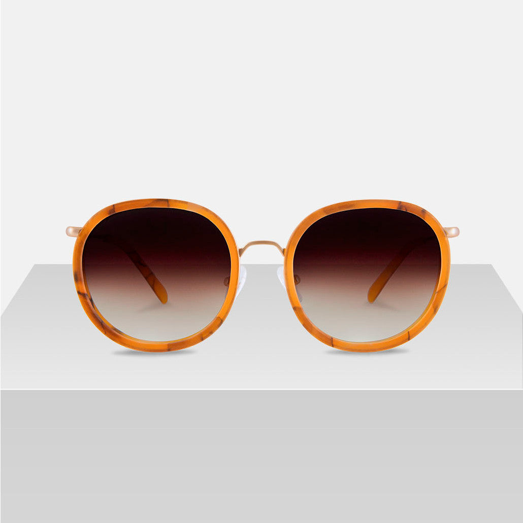 KERBHOLZ Sonnenbrille "Jakob Amber Orange"