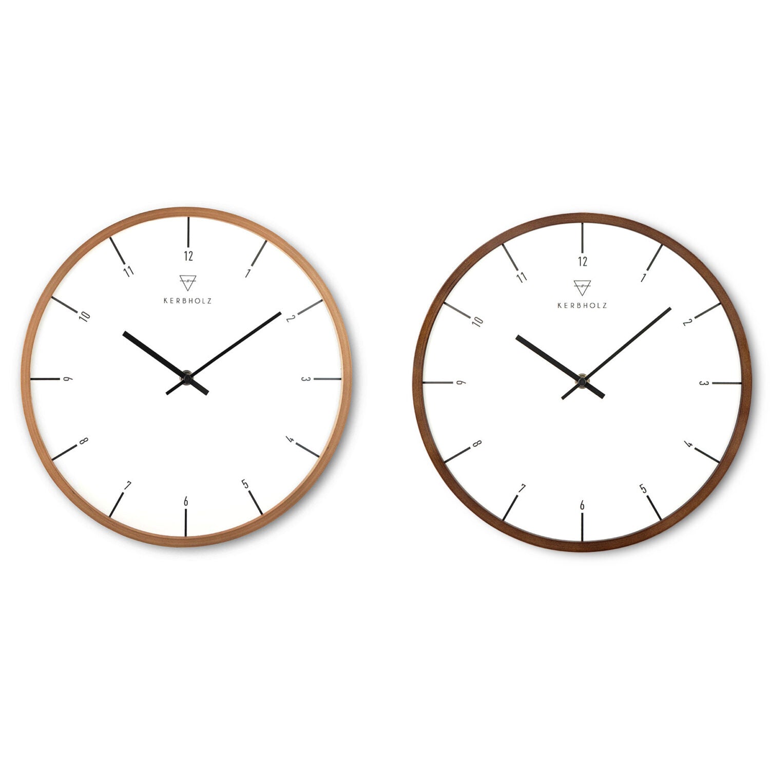 KERBHOLZ Wanduhr Easy Clokk - verschiedene Farben