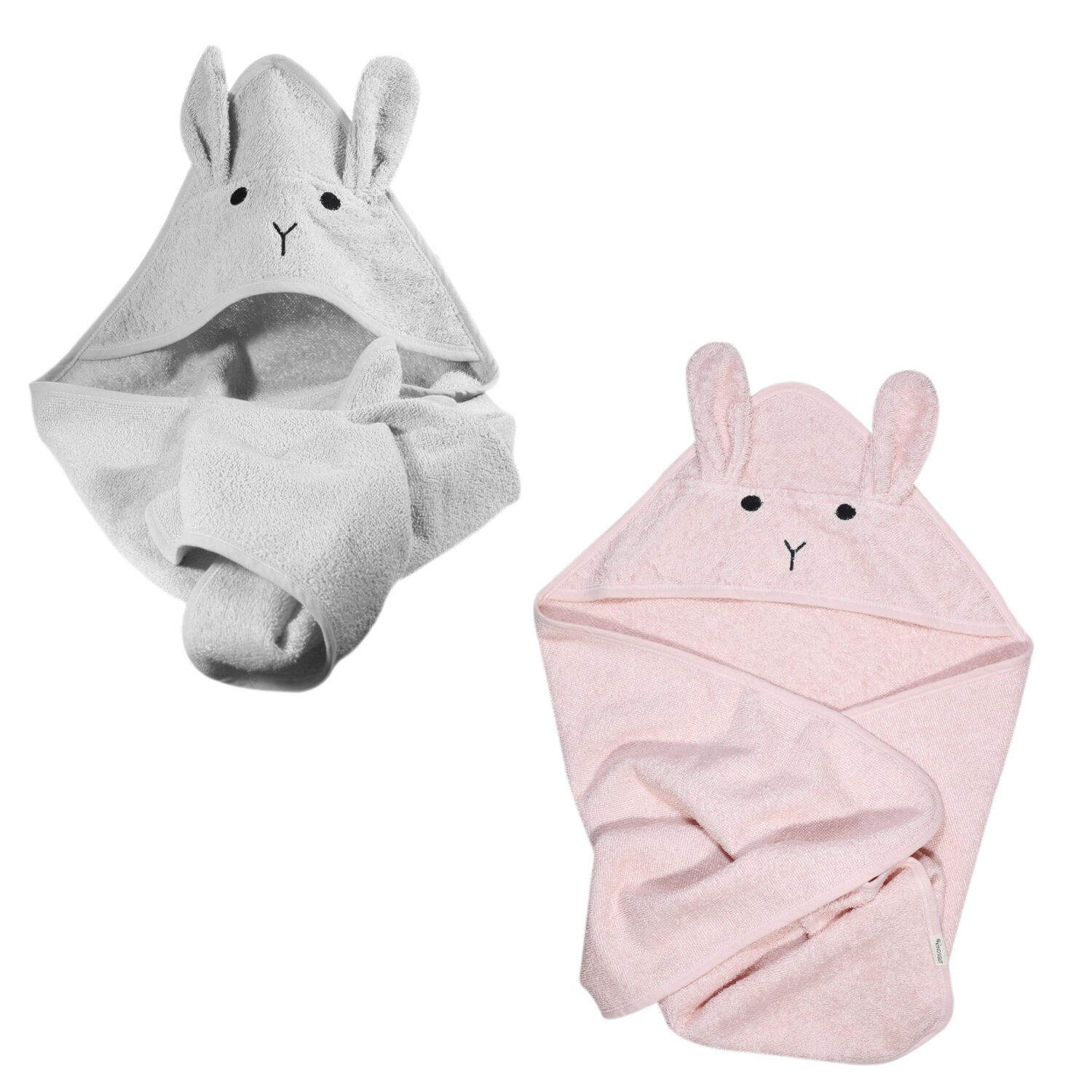 KINDSGUT Kapuzenhandtuch Hase