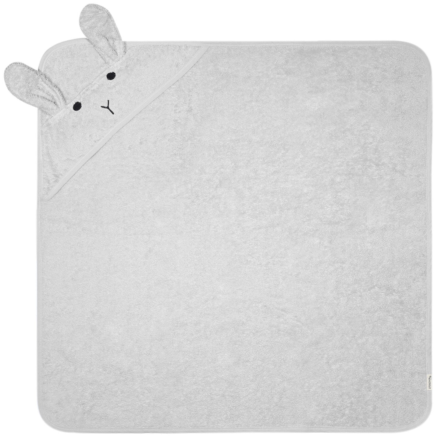 KINDSGUT Kapuzenhandtuch Hase
