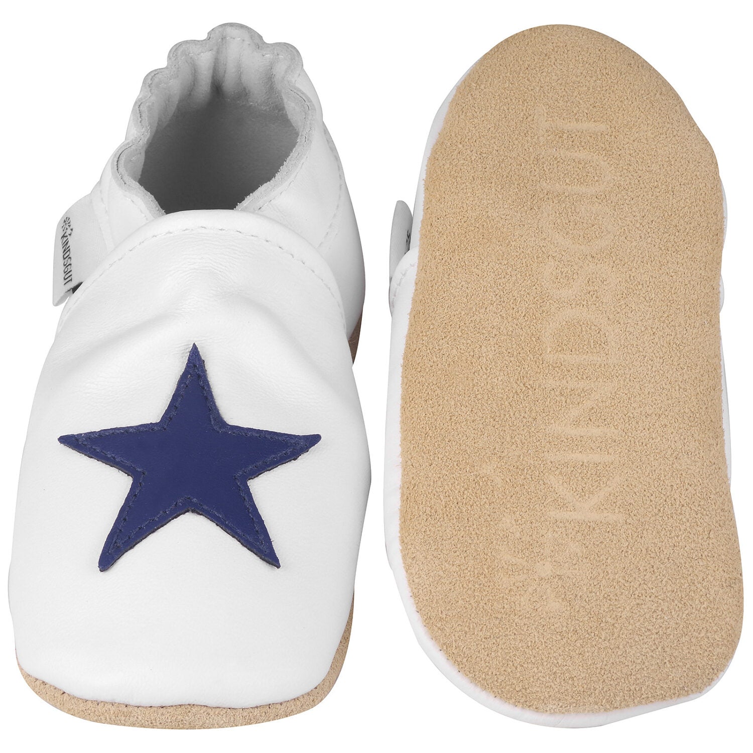 KINDSGUT Krabbelschuhe Sterne (Größe: 22 23)