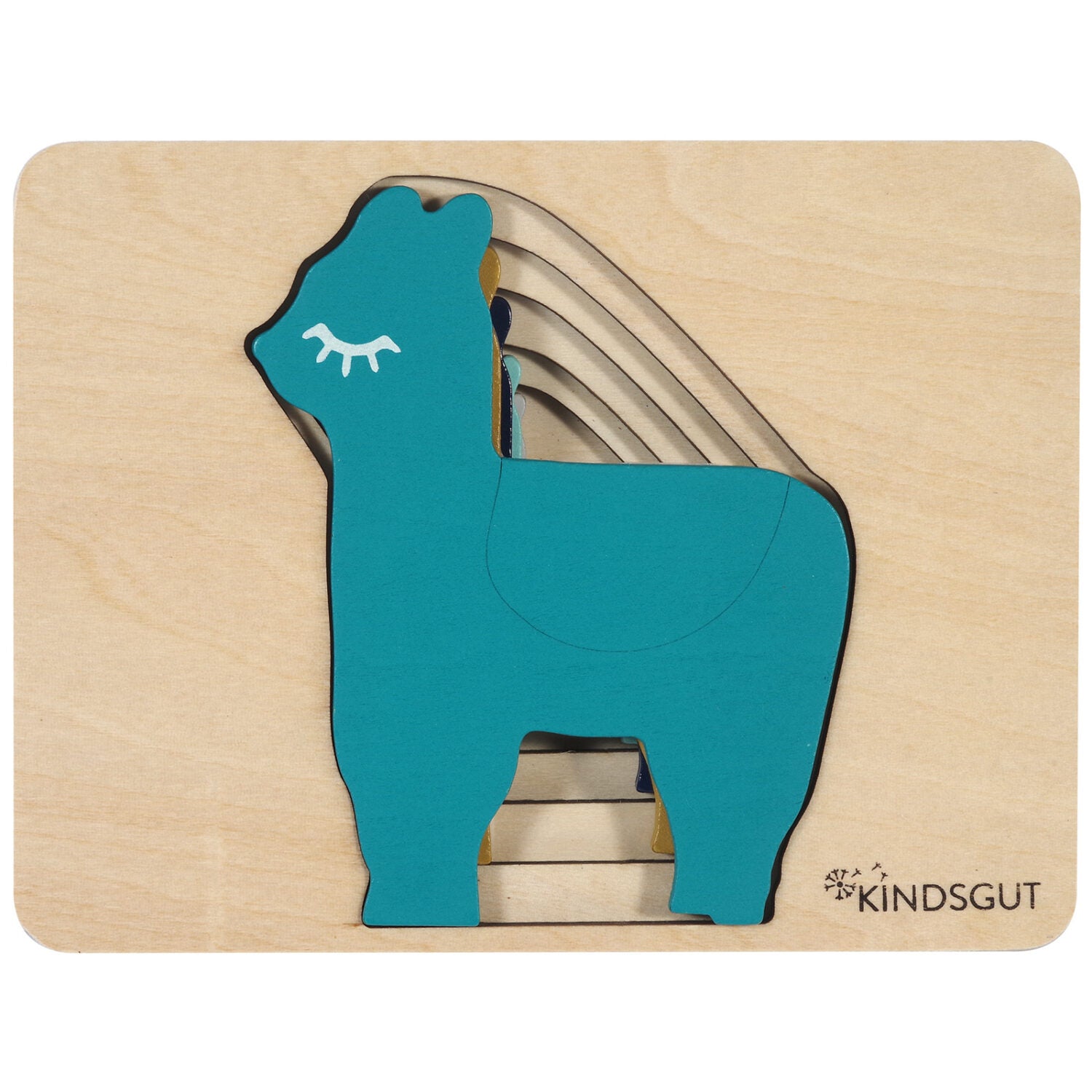 KINDSGUT Tier-Puzzle Lama