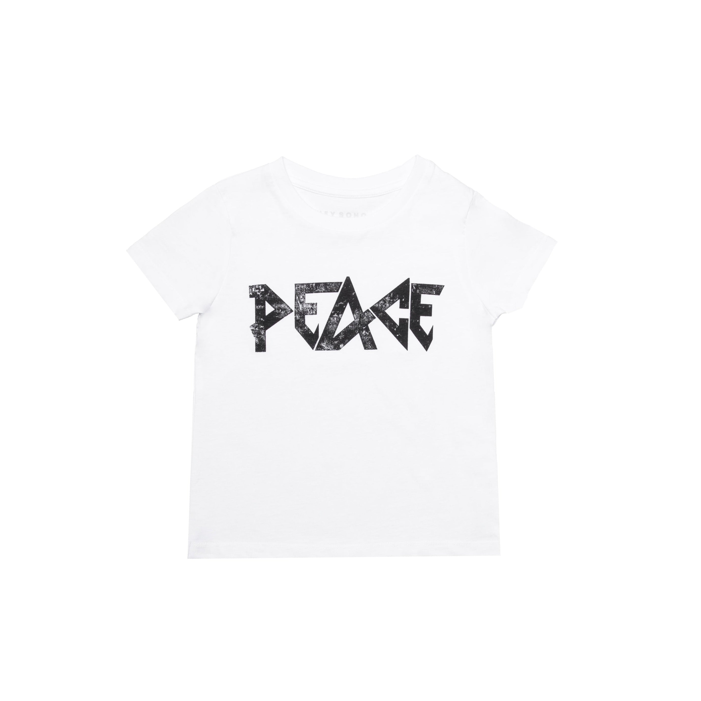 hey soho T-Shirt "Peace" Weiß