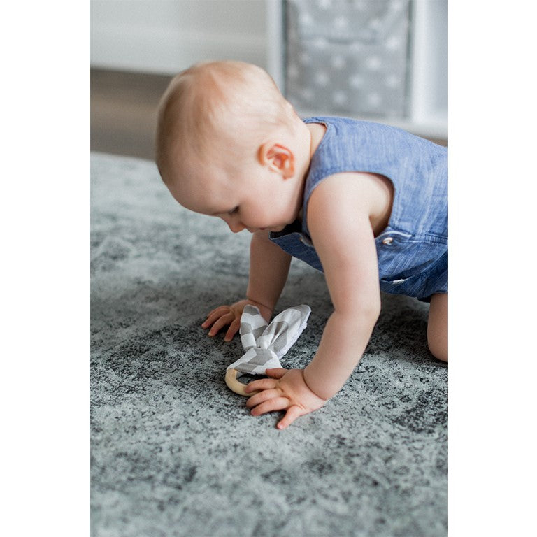 Kindsgut 2er Set Beißringe grau