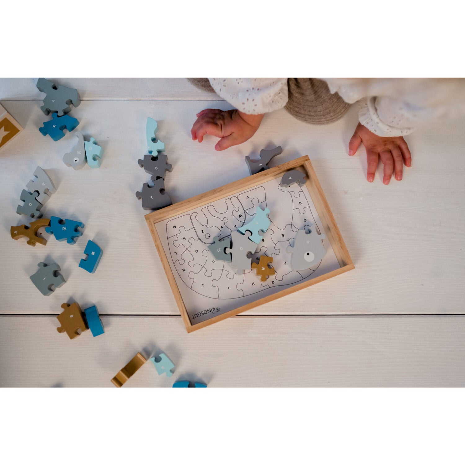 Kindsgut Buchstaben-Puzzle Elefant (4)