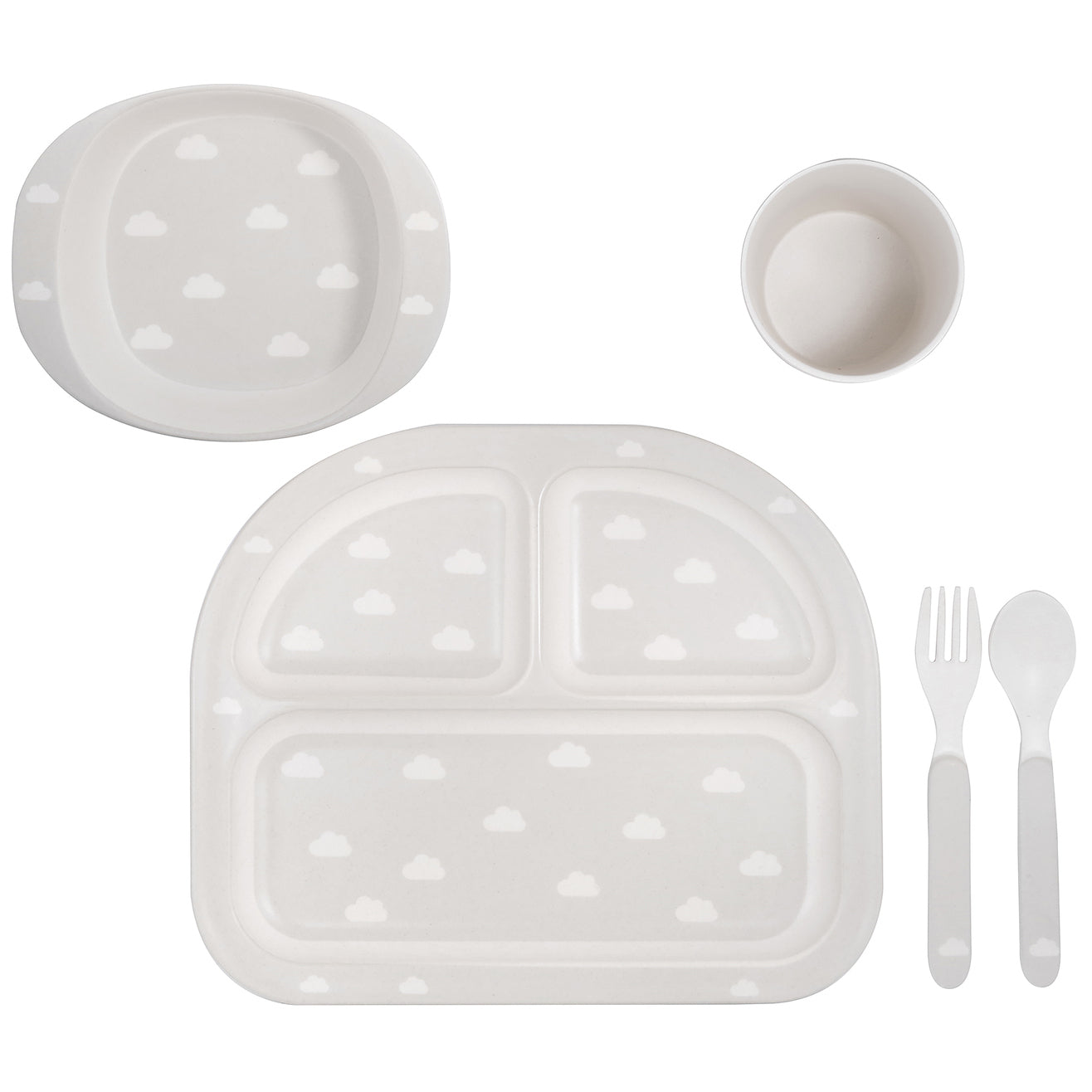 Kindsgut Geschirrset Wolke