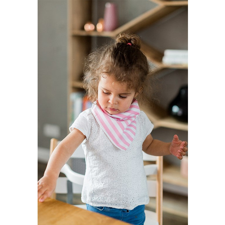 Kindsgut Lätzchen 3er Set rosa (5)