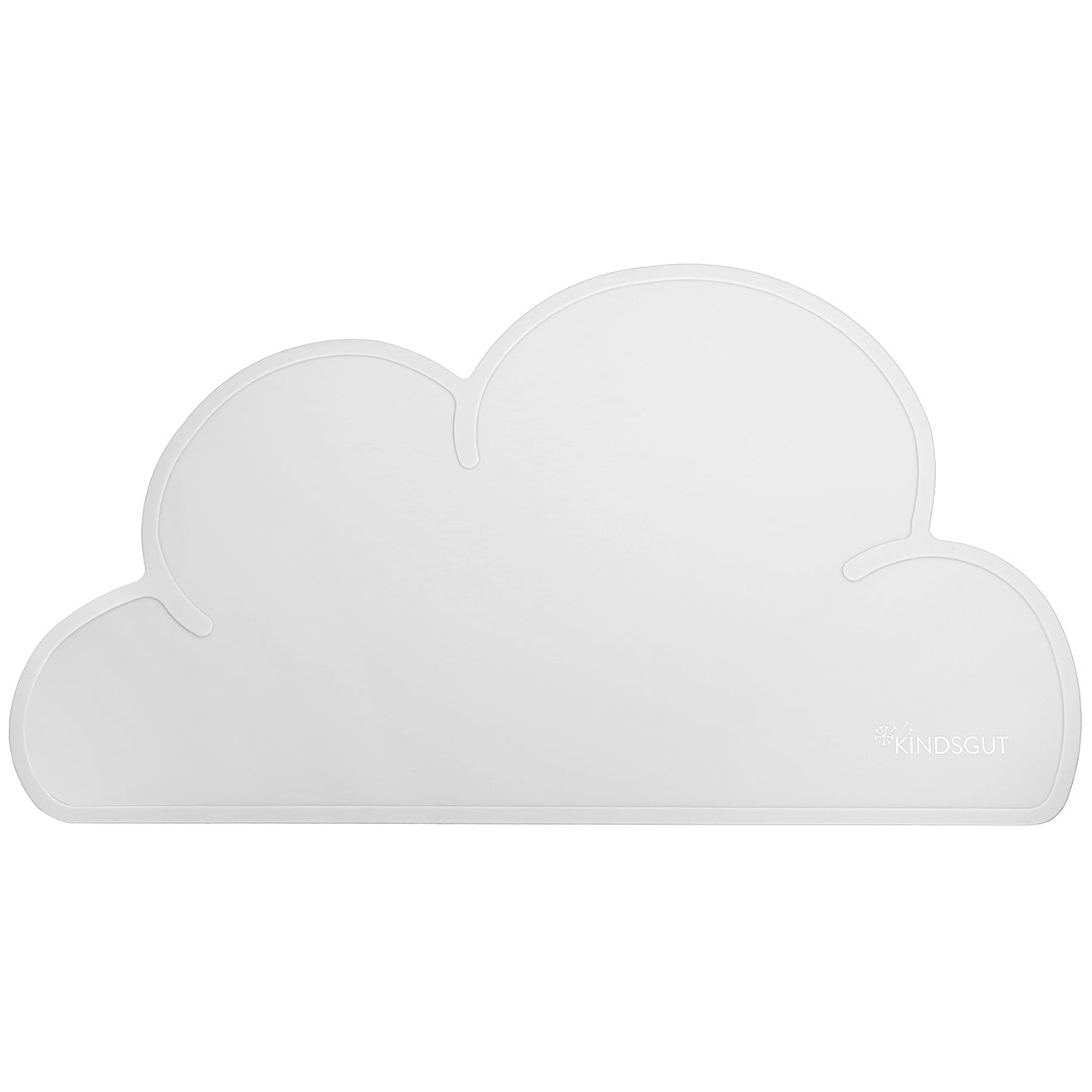 Kindsgut Platzdeckchen "Wolke" Hellgrau