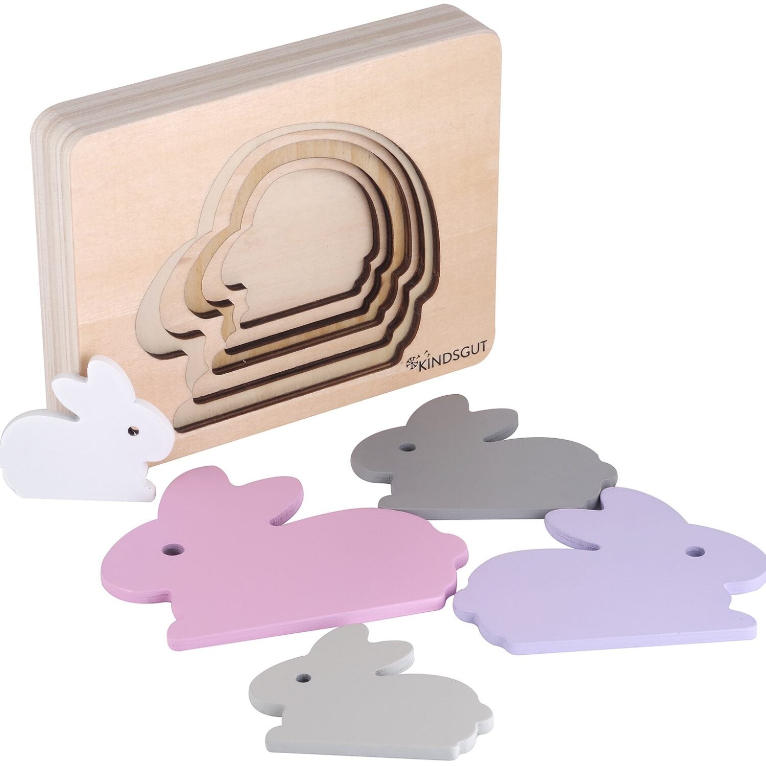 Kindsgut Tier-Puzzle "Hase"