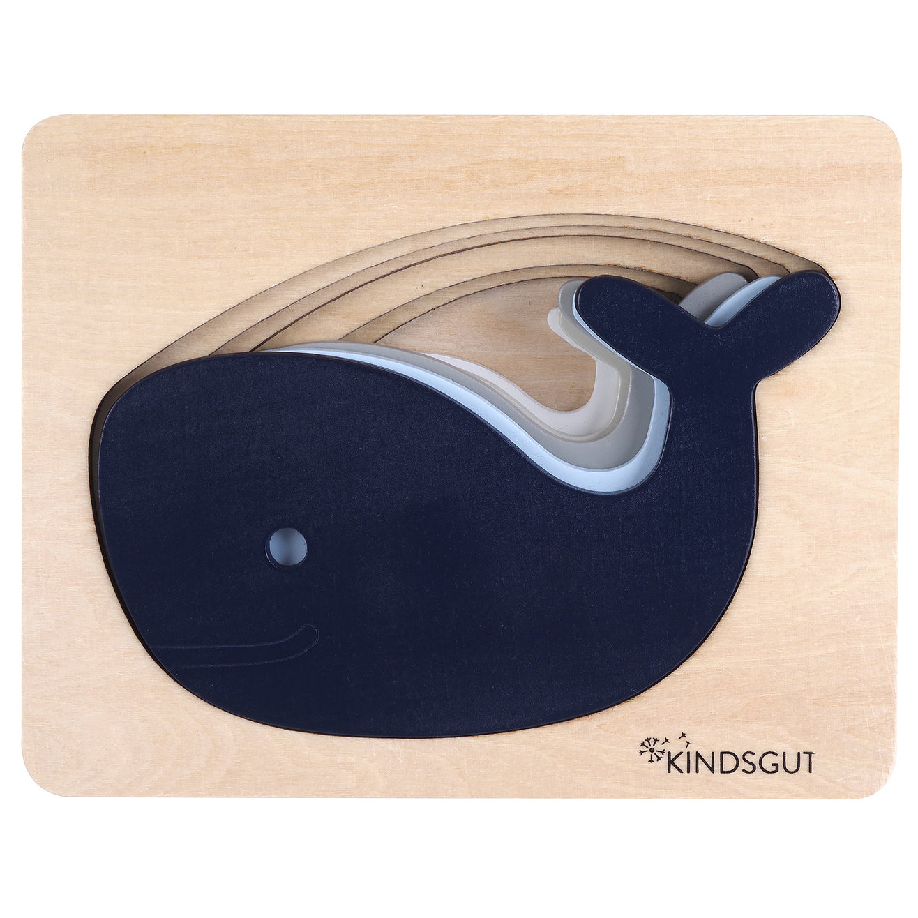 Kindsgut Tier-Puzzle Wal