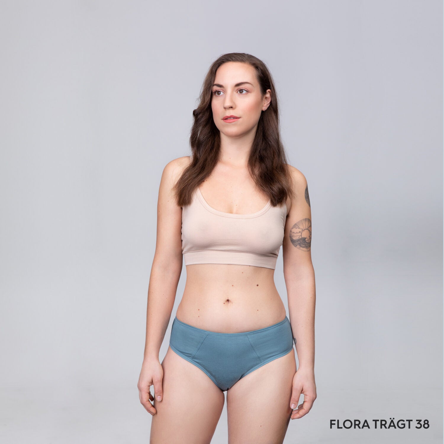 KORA MIKINO Vegane Menstruations-Panty SLIP "SIVVY" Powder Blue
