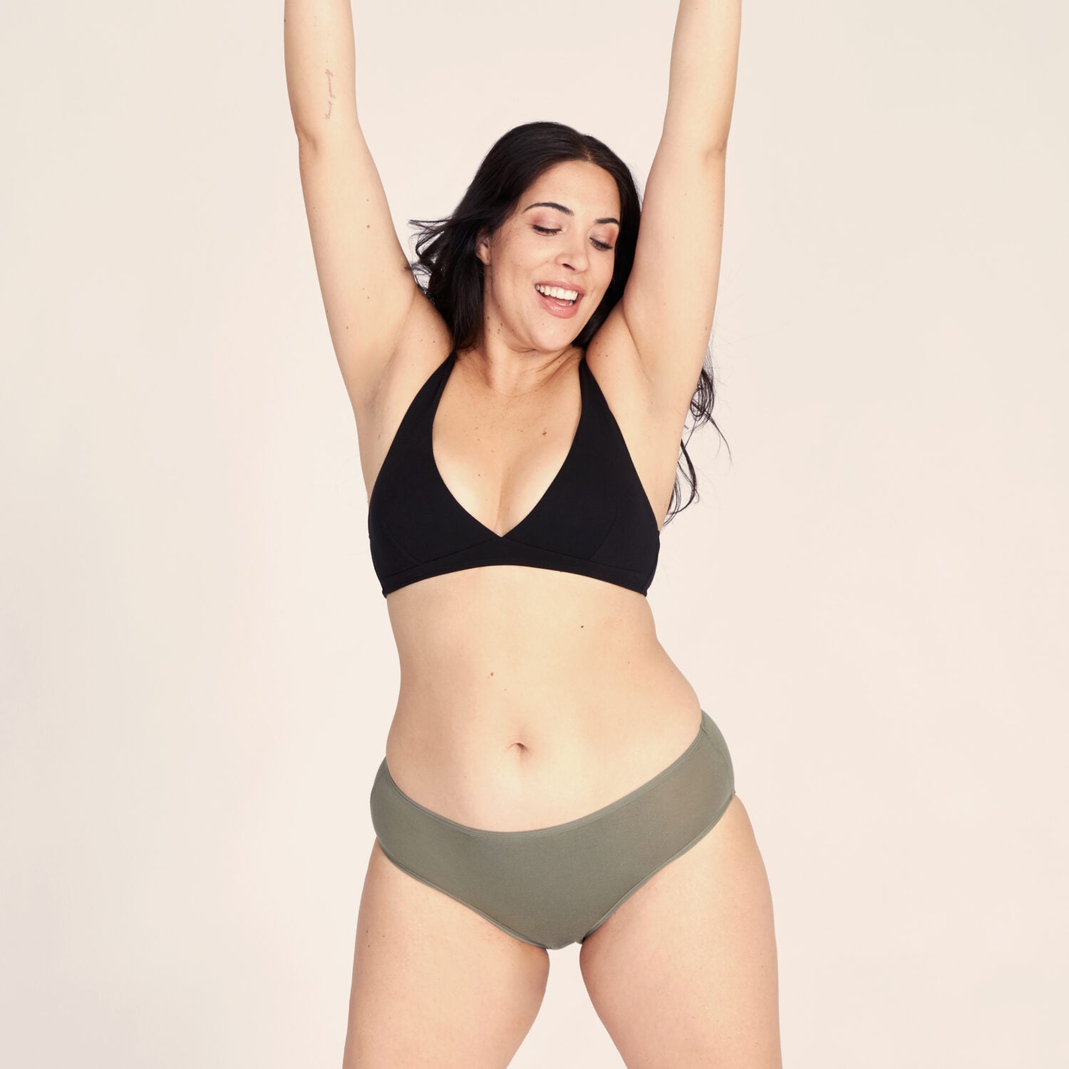 KORA MIKINO Vegane Menstruations-Panty SLIP "SIVVY" Grün