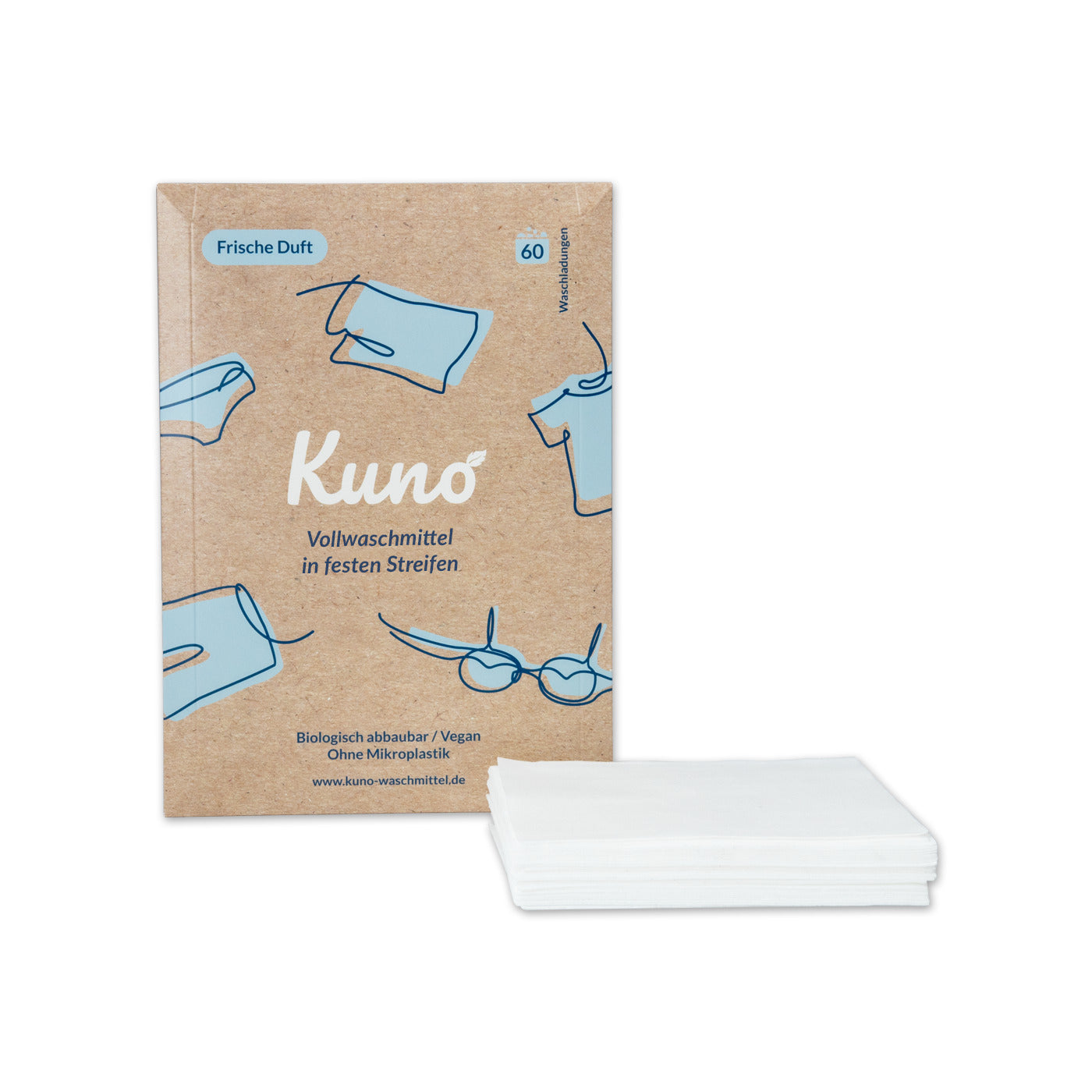 Kuno 60 Vollwaschmittel Streifen Frische Duft (3)