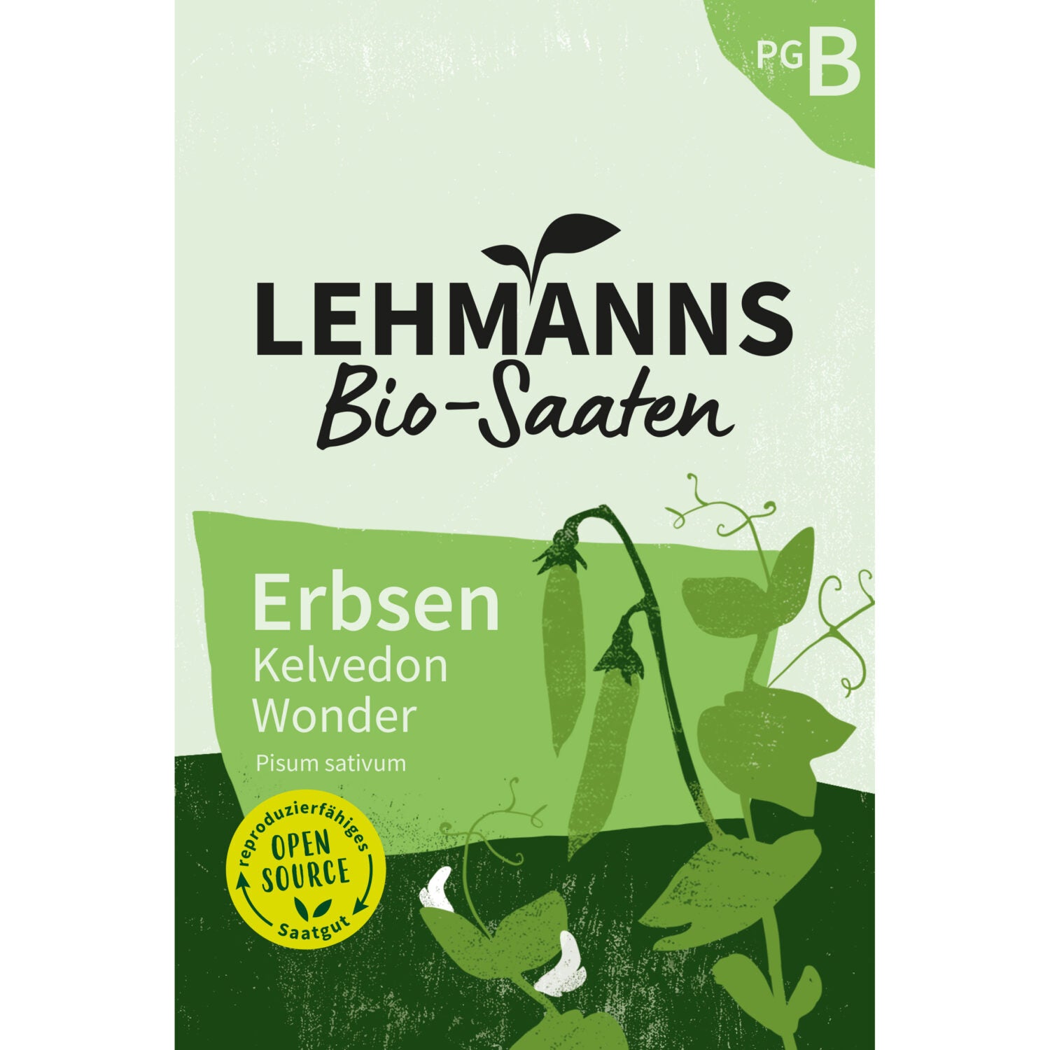 LEHMANNS Bio-Saaten Bio* - Dritte Wahl Erbsen "Kelvedon Wonder"