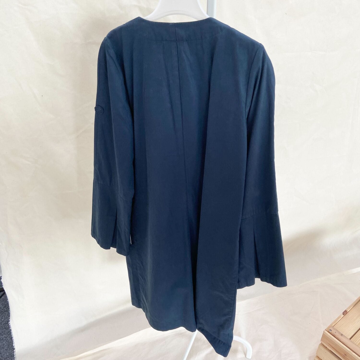 LangerChen Mantel "Eden" navy - Dritte Wahl