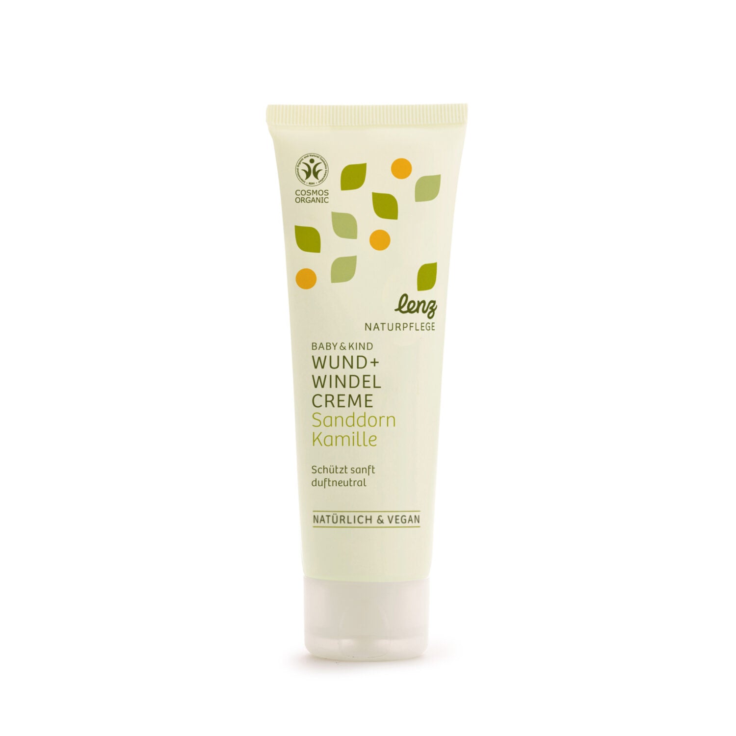 Lenz Naturpflege Baby Wund- & Windelcreme "Sanddorn Kamille" - Dritte Wahl