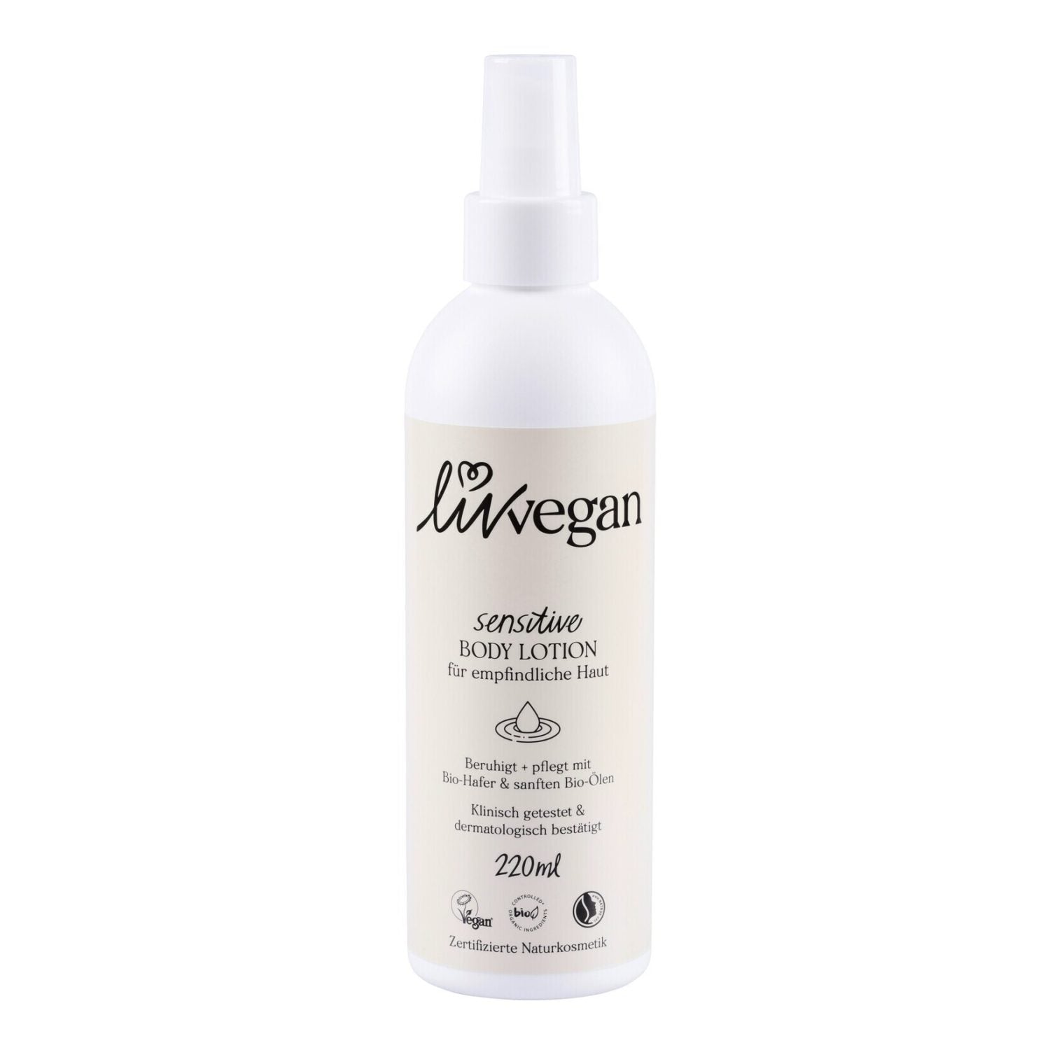 LivVegan Bodylotion Sensitive 200ml