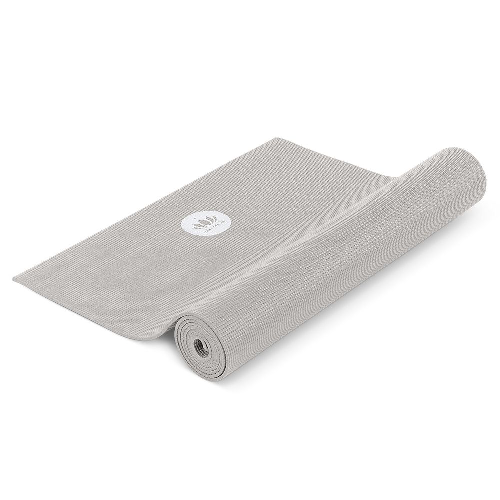 Lotuscrafts Yogamatte "MUDRA Studio" Zementgrau