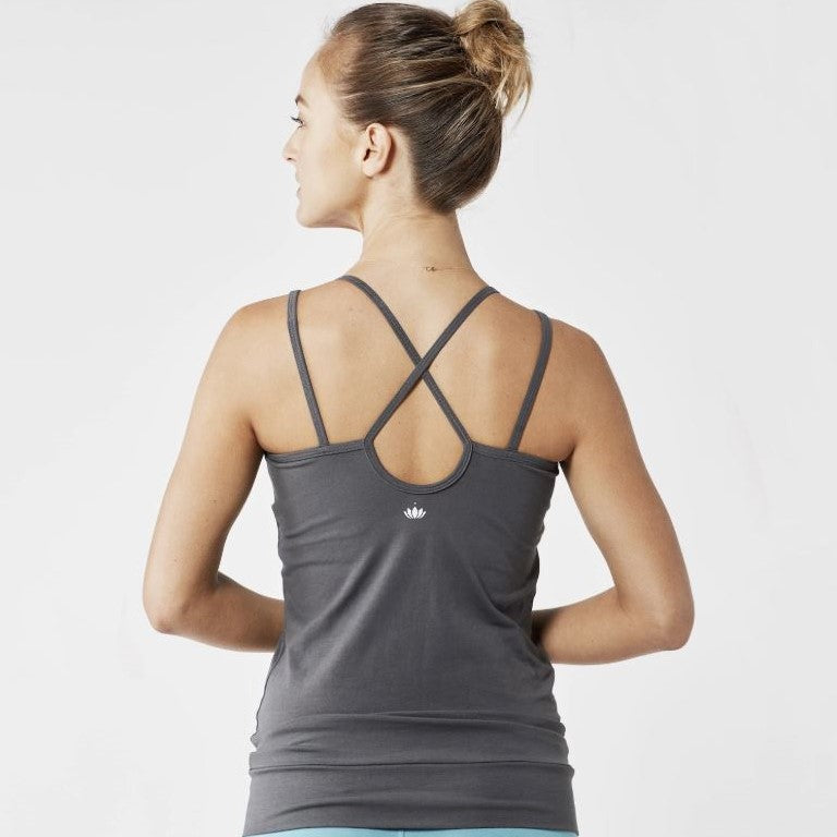 Lotuscrafts Träger Top graphitgrau