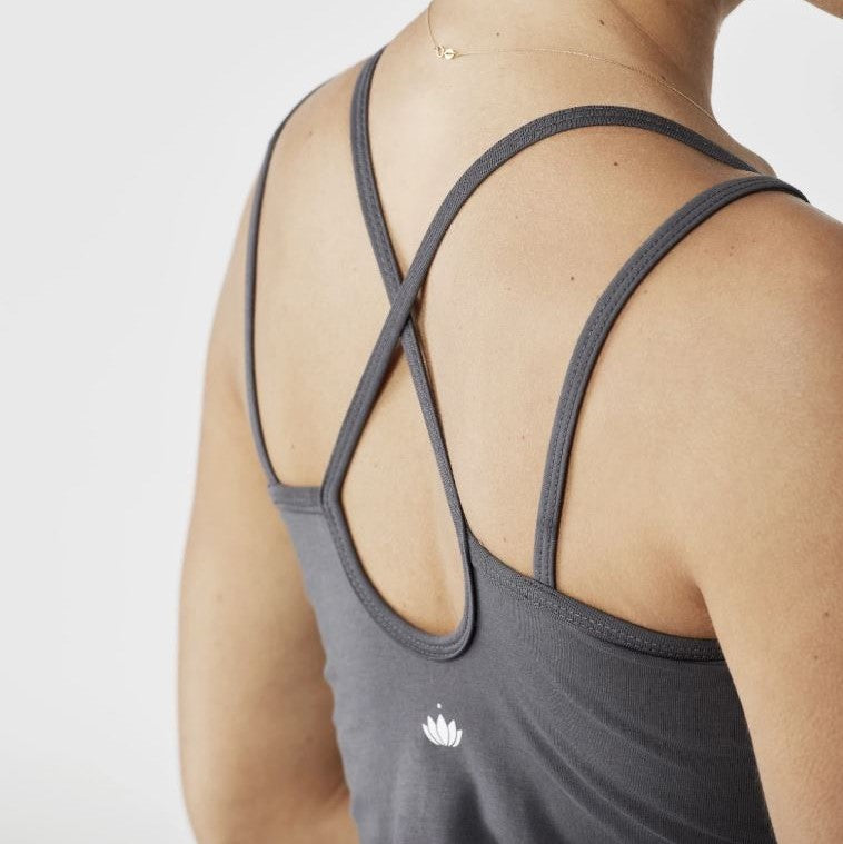 Lotuscrafts Träger Top graphitgrau