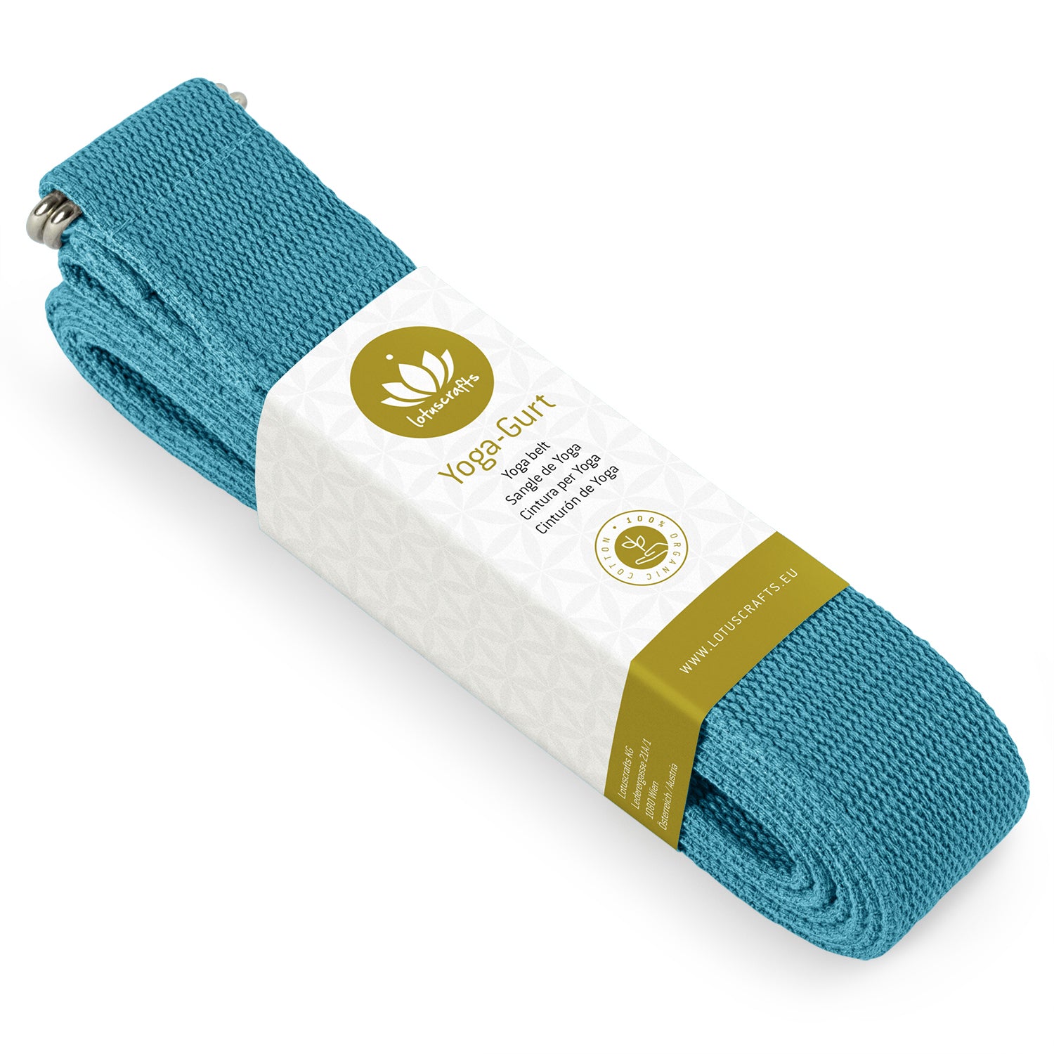 Lotuscrafts Yoga-Gurt Petrol