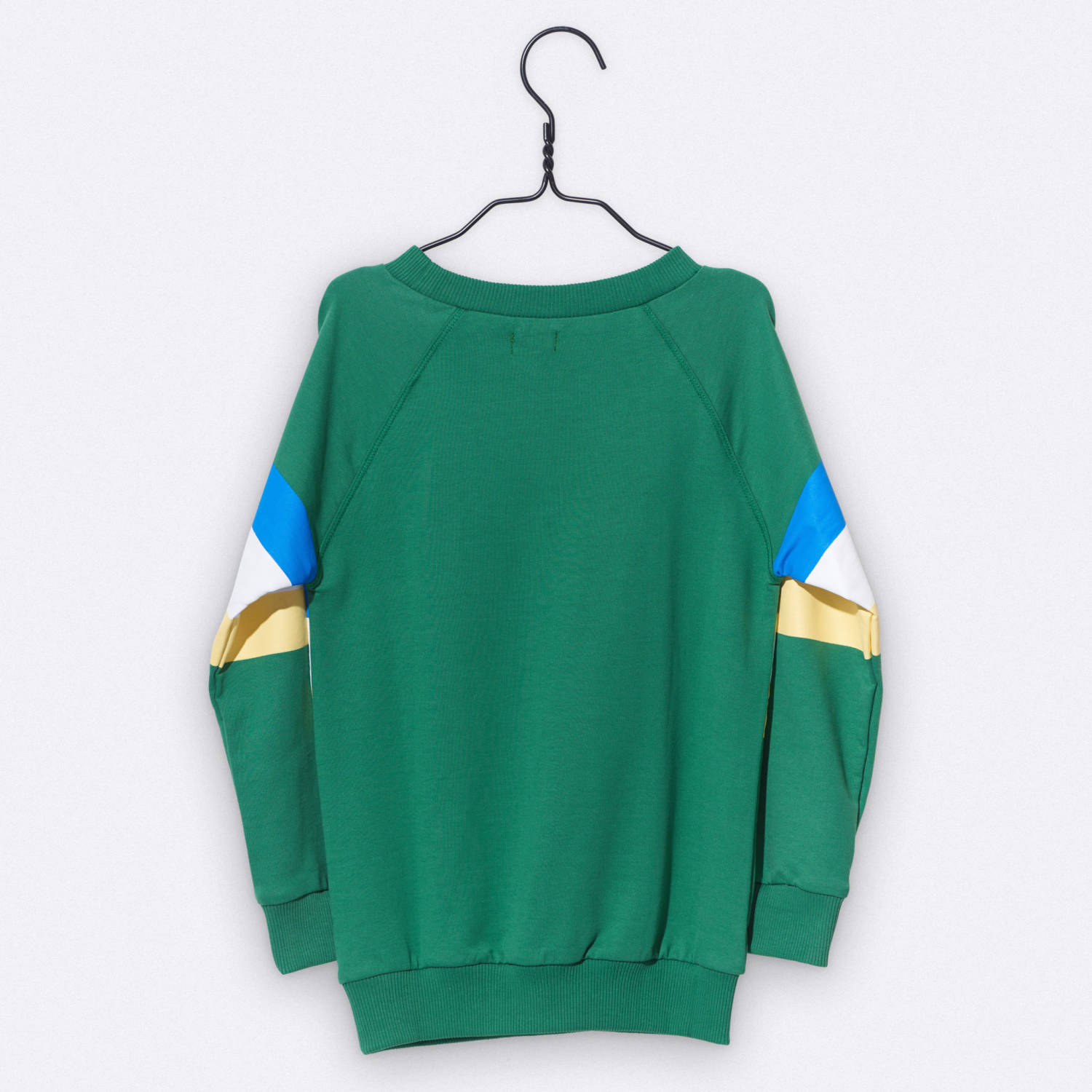 LOVE kidswear Louie Sweater green with stripes