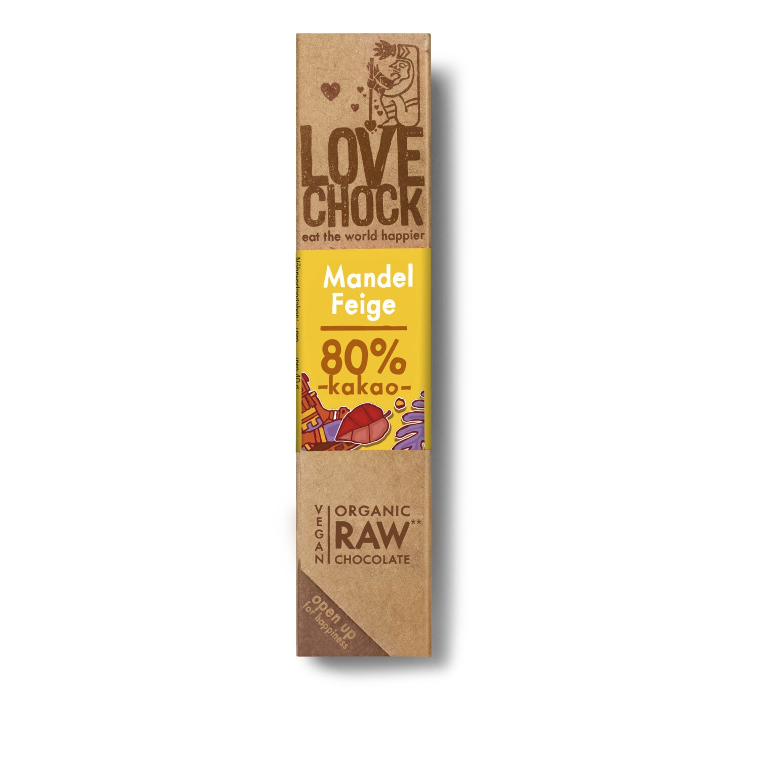 Lovechock Riegel Mandel Feige 80%