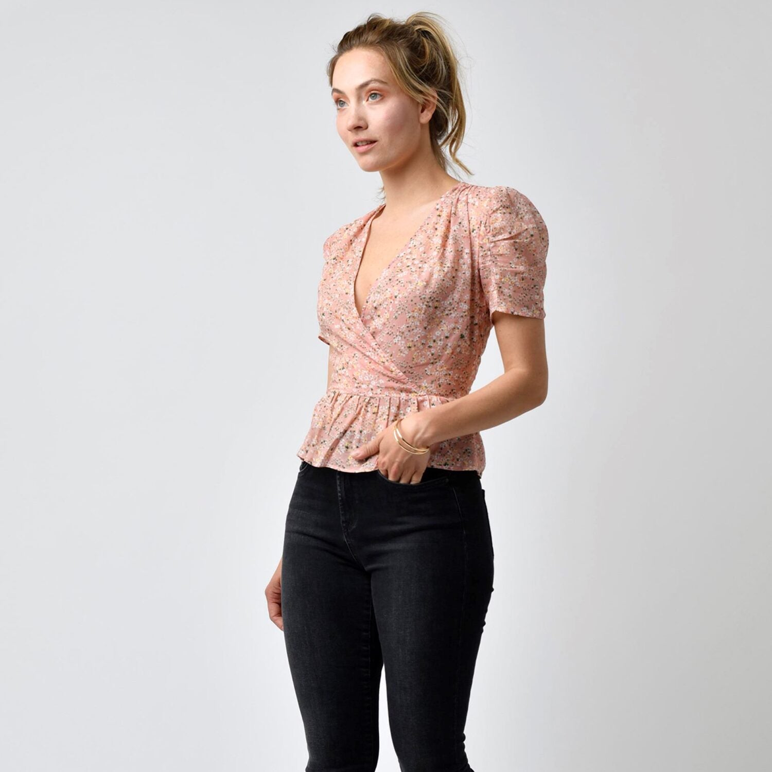 Lovjoi Bluse "PEARLY HEATH" - Millefleur