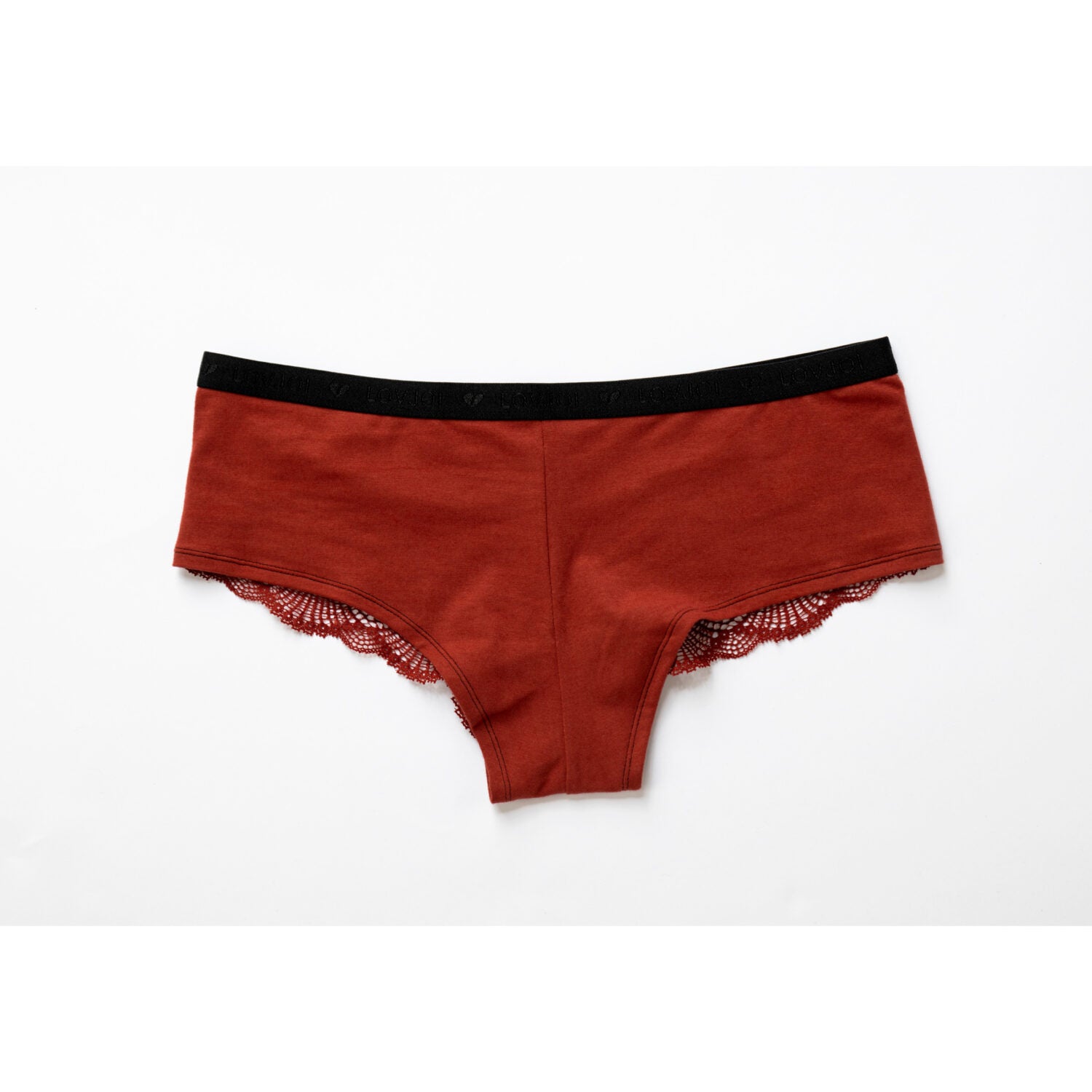 Lovjoi Spitzen-Panty "FLOWERING FERN" - Chili