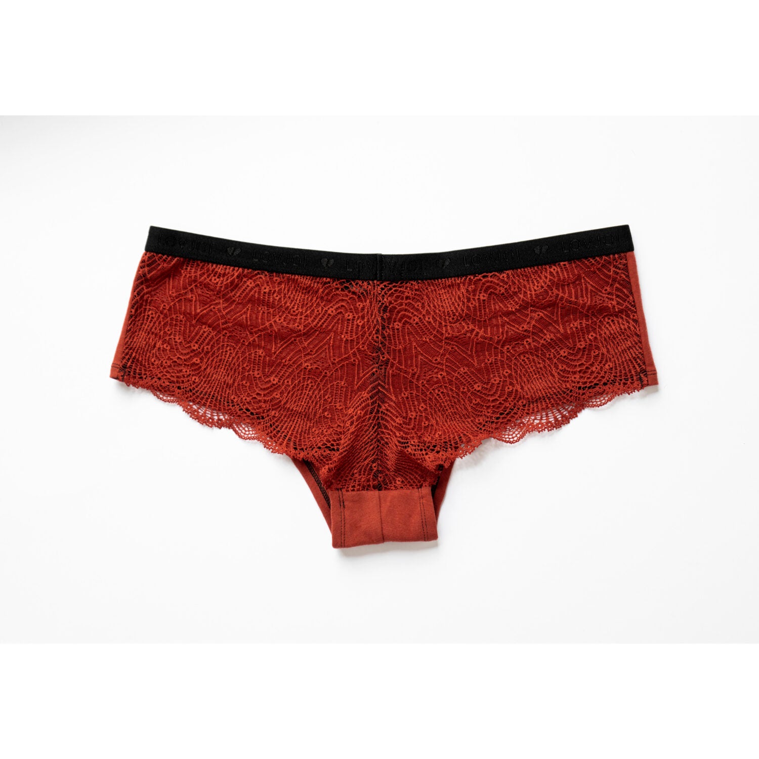 Lovjoi Spitzen-Panty "FLOWERING FERN" - Chili