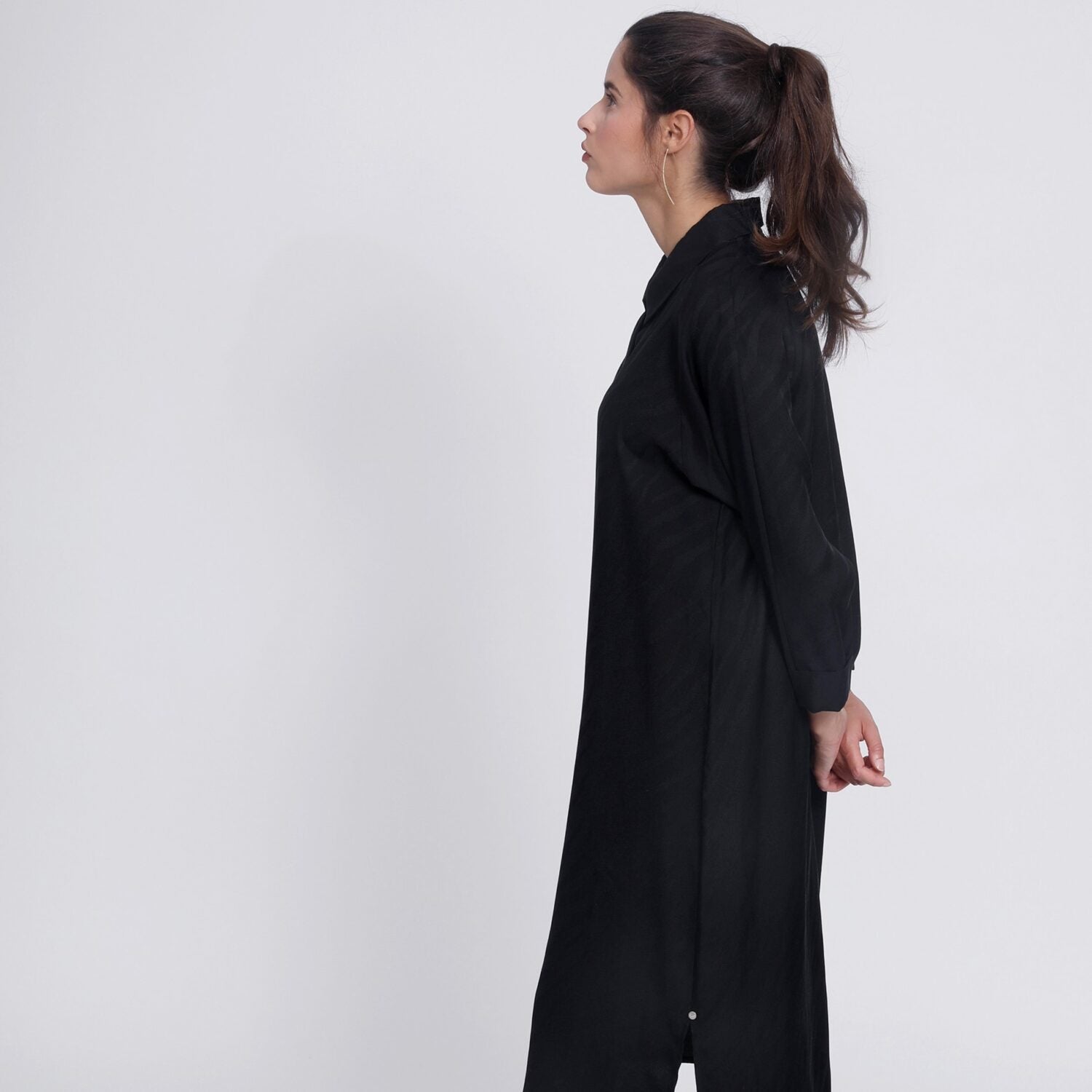 Lovjoi Hemdblusenkleid "SEGIN" - Blackwood