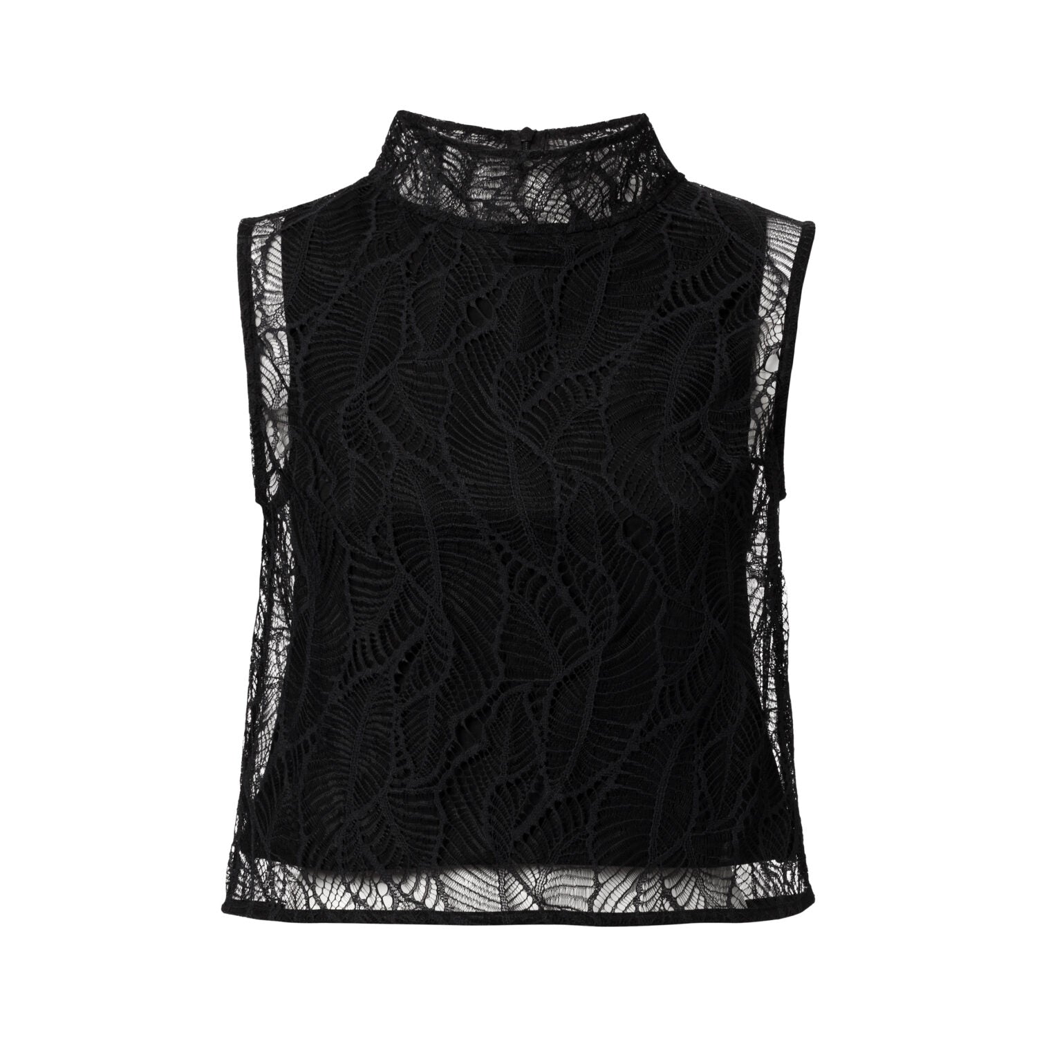 Lovjoi Spitzen-Top "CATCHFLY" - Black Lace