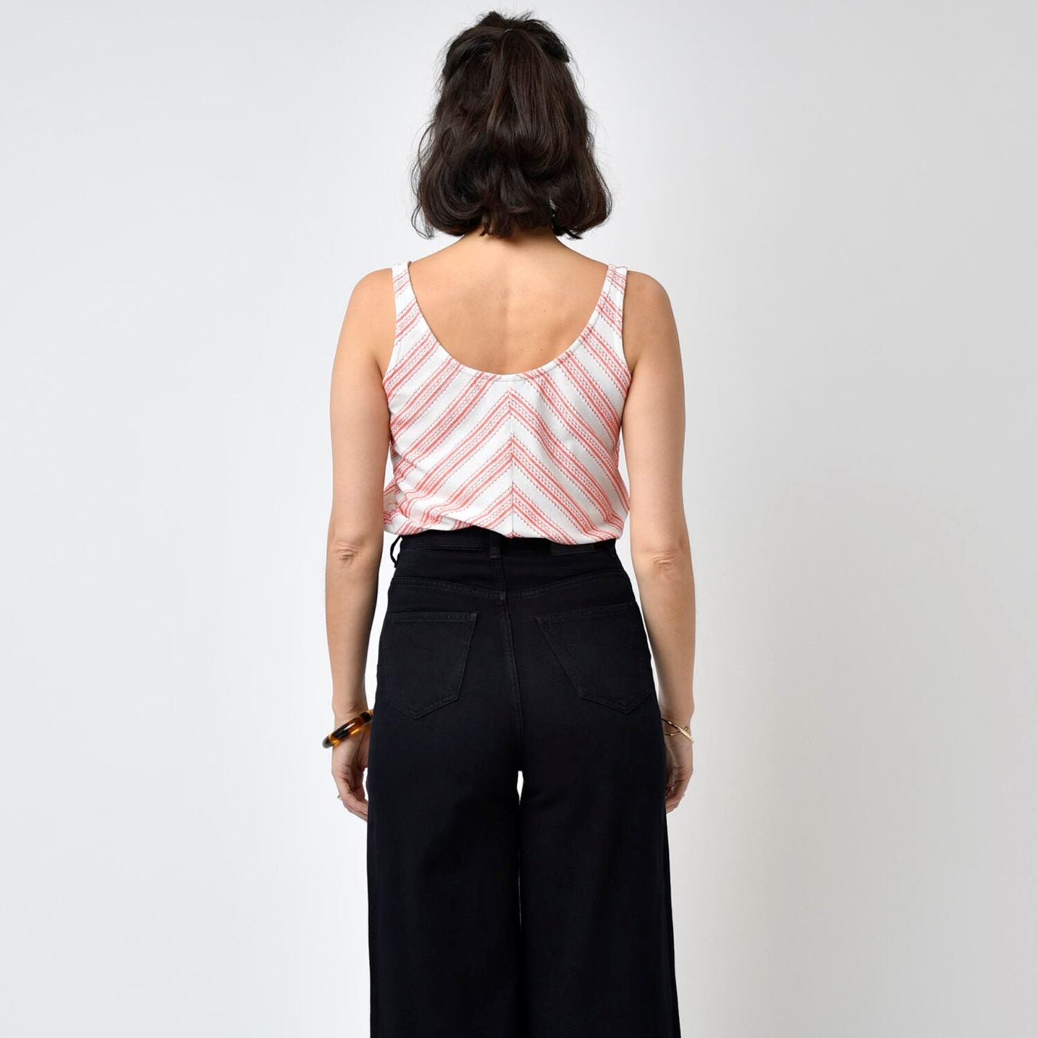 Lovjoi Top "FORSITHY" - Ivory-Melon