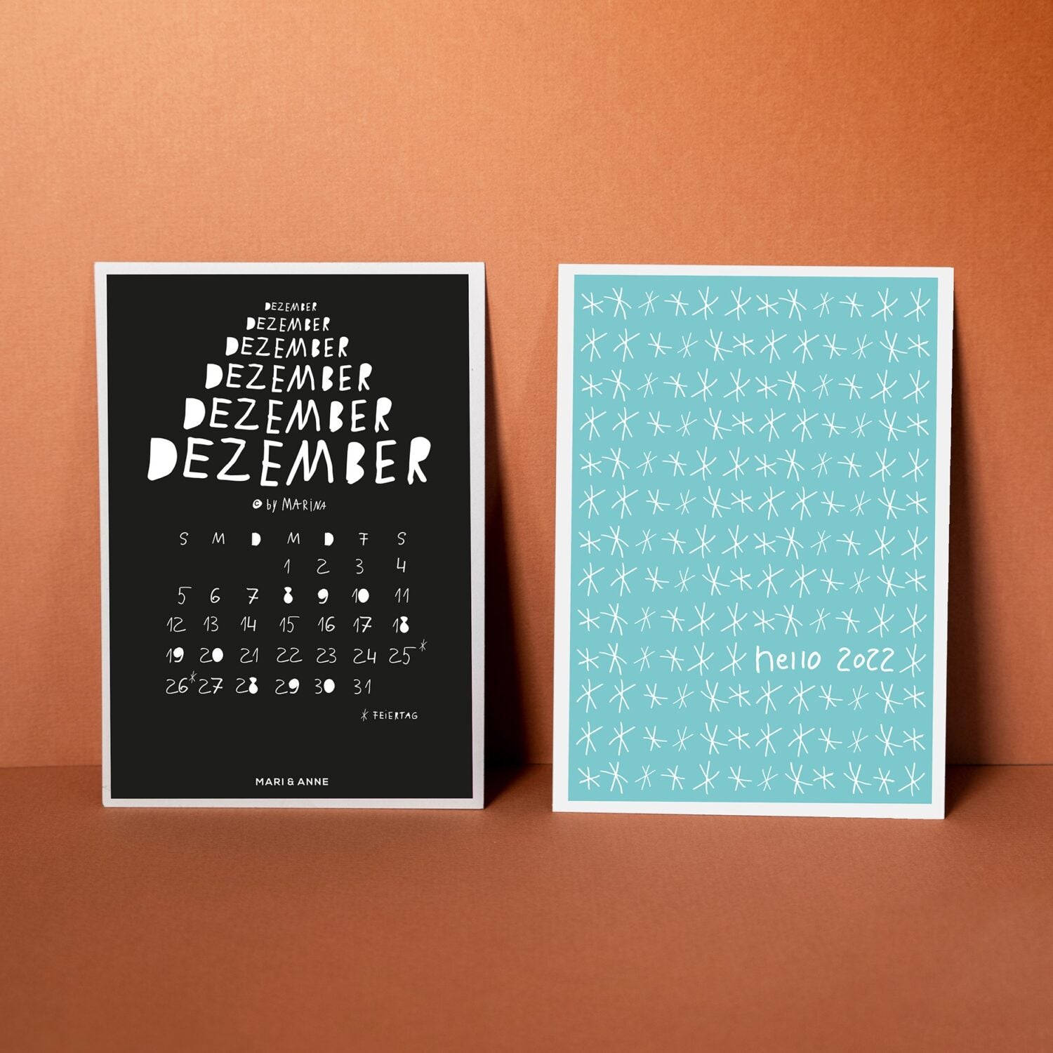 MARI&ANNE Kalender 2021 by Marina&Friends - Dritte Wahl