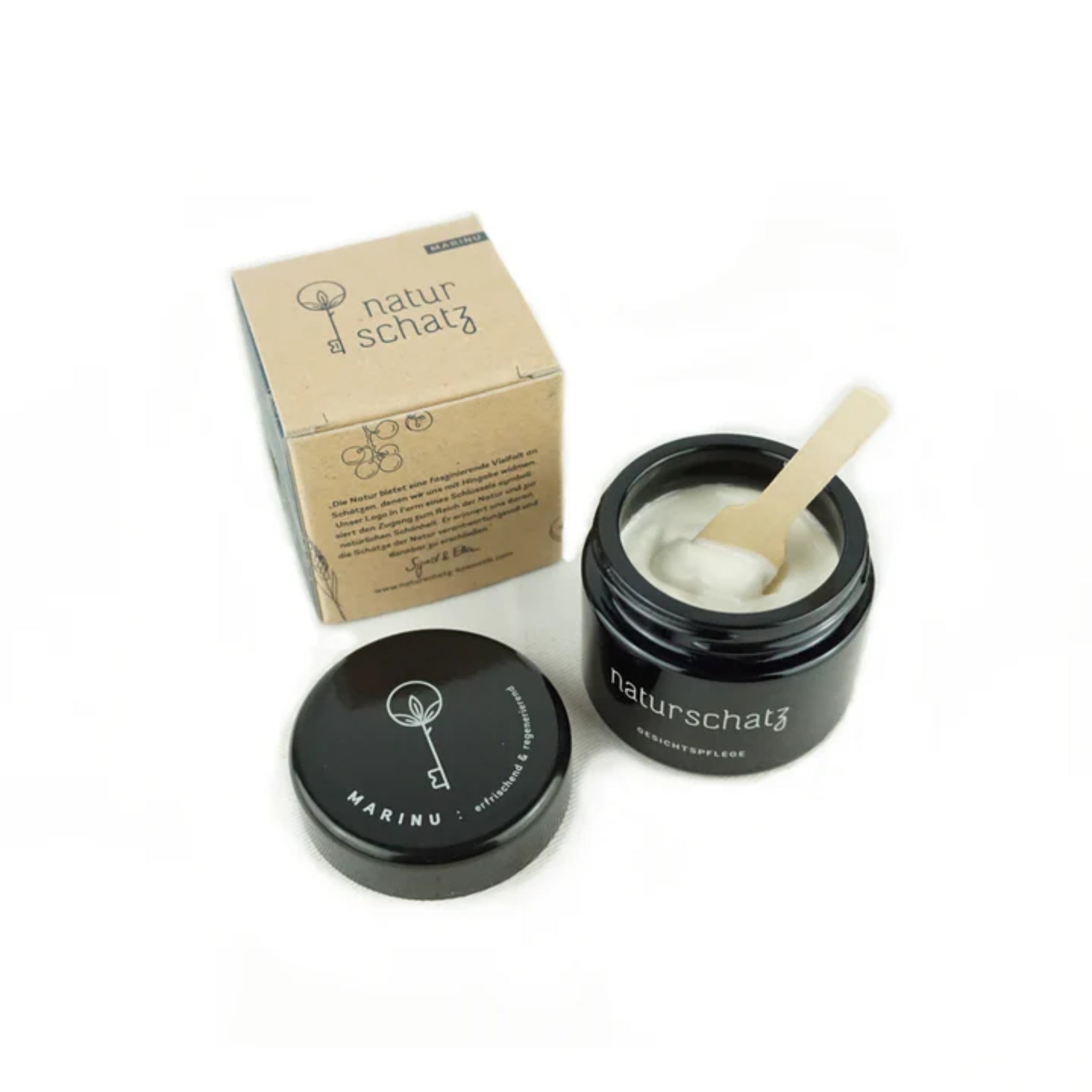 naturschatz Gesichtscreme Bundle "MARINU" 50 ml + 3x Sachets je 2 ml