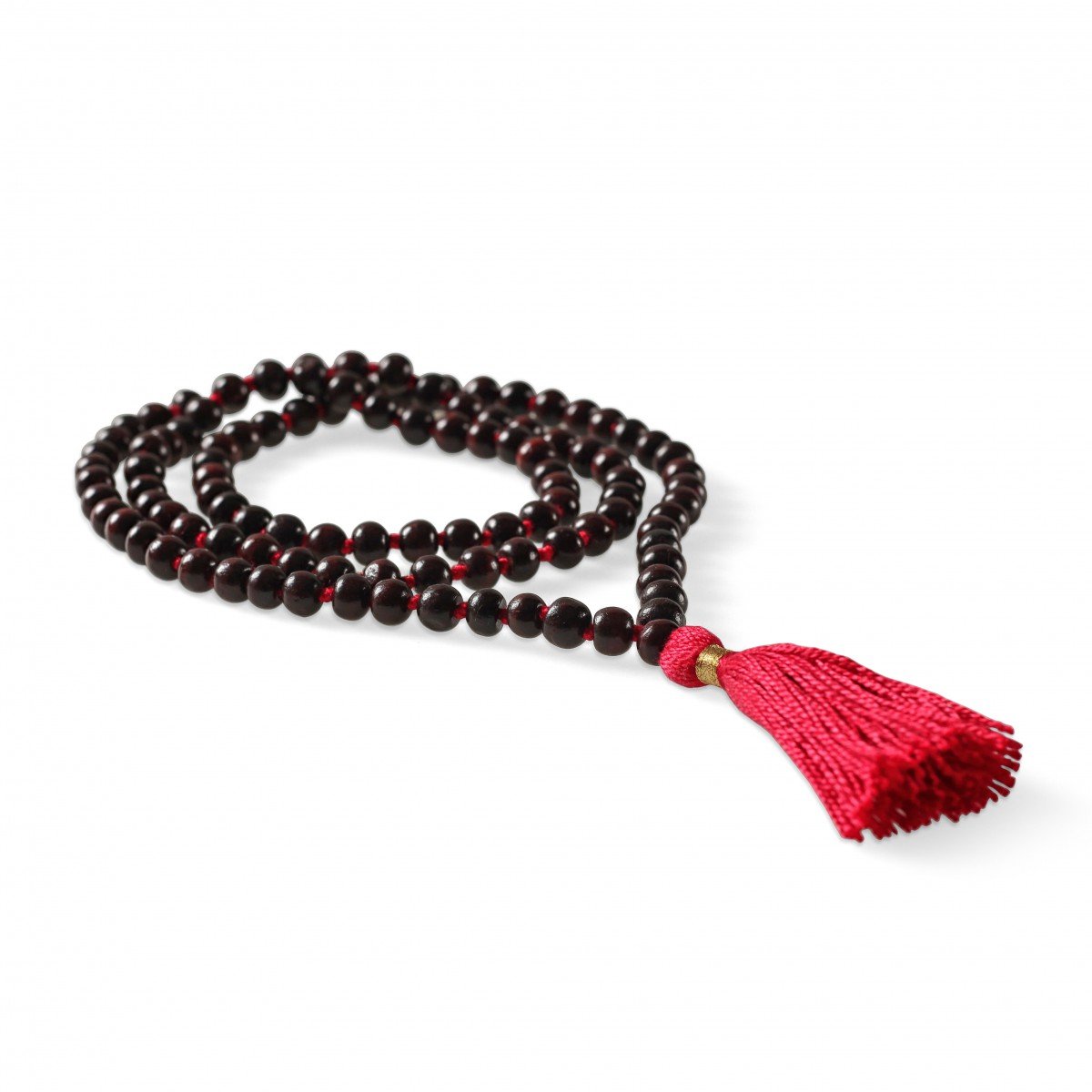 Lotuscrafts Rosenholz Mala (Rotes Sandelholz)